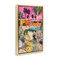 Stupell Industries Modern Tropical Villa Collage Framed Floater Canvas Wall Art Design by Jess Stempel